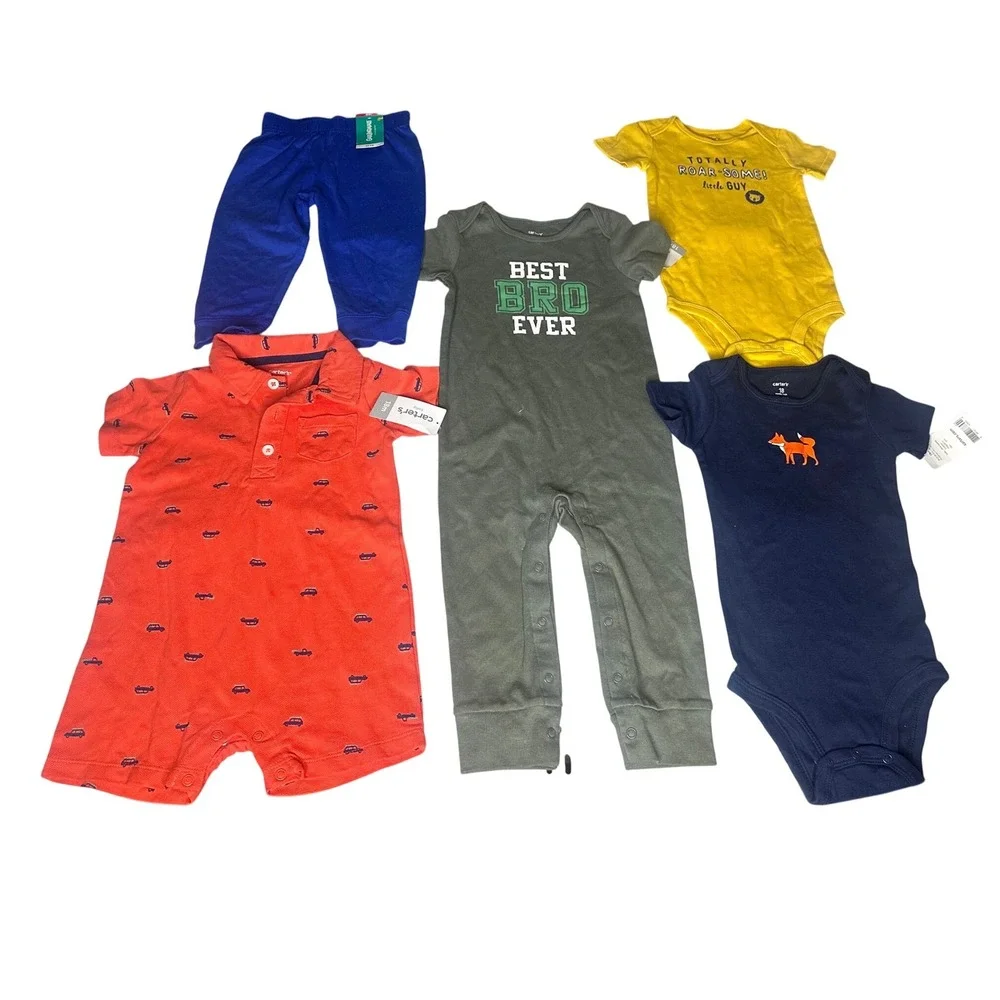 18 Months Carter's And Garanimals‎ Baby Boy Clothes NWT